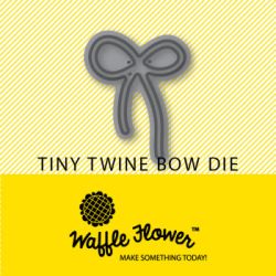 Tiny Twine Bow Die Image 1