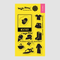 Planner Add On:  Weather 2 Mini Stamp