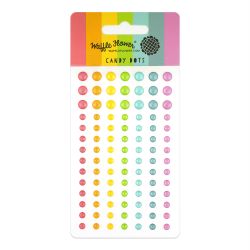 Candy Dots Up & Running by Waffle Flower Crafts for cardmaking and paper crafts.  UK Stockist, Seven Hills Crafts
