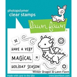Winter Dragon Stamp