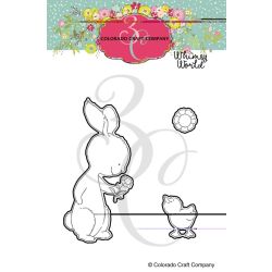 Whimsy World Bunny & Duckling Die Set, by Colorado Craft Company. Seven Hills Crafts - UK paper craft store specialising in quality USA craft brands. 5 star rated for customer service, speed of delivery and value