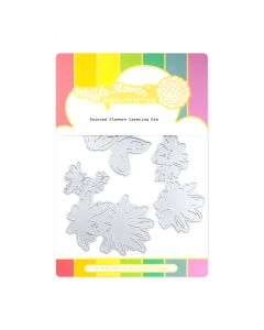 Painted Flowers Layering Die by Waffle Flower Crafts, UK Stockist, Seven Hills Crafts 5 star rated for customer service, speed of delivery and value
