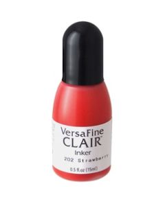 Versafine Clair Ink Refill in Strawberry, by Tuskineko, UK Stockist, Seven Hills Crafts 5 star rated for customer service, speed of delivery and value