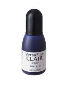 Versafine Clair Ink Refill in Arctic, by Tuskineko, UK Stockist, Seven Hills Crafts 5 star rated for customer service, speed of delivery and value