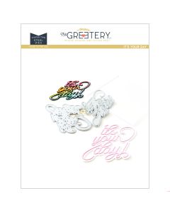 It's Your Day Die by The Greetery, Confetti Encore Collection, UK Exclusive Stockist, Seven Hills Crafts 5 star rated for customer service, speed of delivery and value