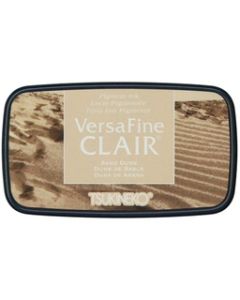 Versafine Clair Ink Pad in Sand Dune, by Tuskineko, UK Stockist, Seven Hills Crafts 5 star rated for customer service, speed of delivery and value