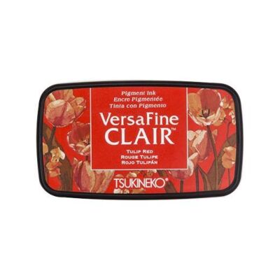 Versafine Clair Ink Pad - Tulip Red