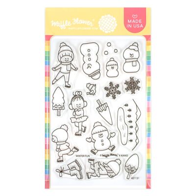 WF Winter Fun Matching Stamp