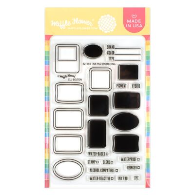 WF Ink Pad Swatching Stamp Set