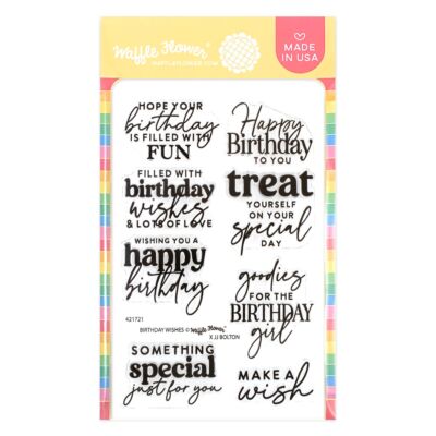 WF Birthday Wishes Stamp