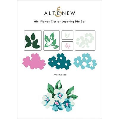 Mini Flower Cluster Layering Die