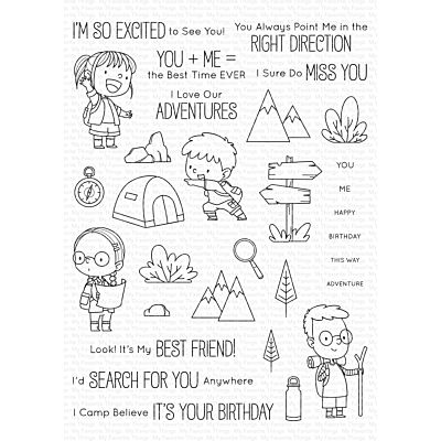 Adorable Adventure Stamp