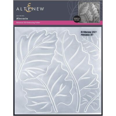 Alocasia Embossing Folder 3D Embossing Folder