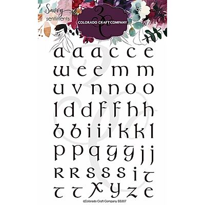 Savvy Sentiments - Celtic Lowecase Alphabet