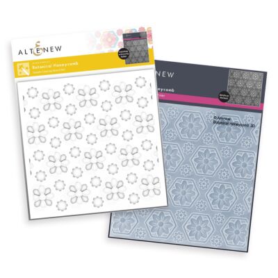 Altenew Botanical Honeycomb Embossing Folder and Stencil