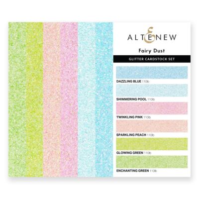 Glitter Cardstock Set - Fairy Dust