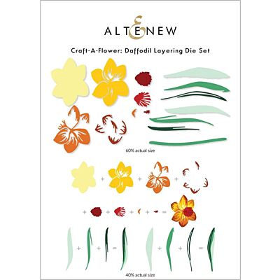 Craft-A-Flower Daffodil Layering Die