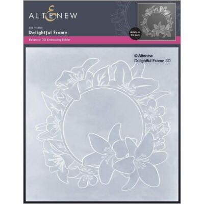 Delightful Frame 3D Embossing Folder