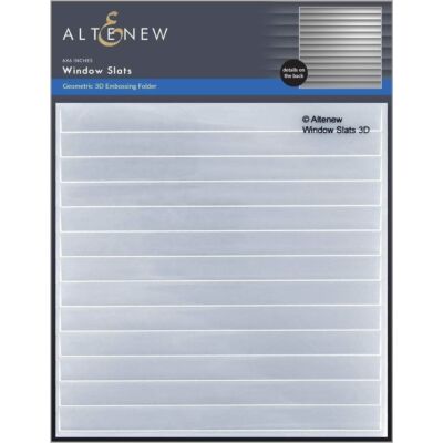 Window Slats 3D Embossing Folder