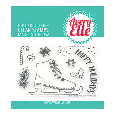 Holiday Skates Stamp