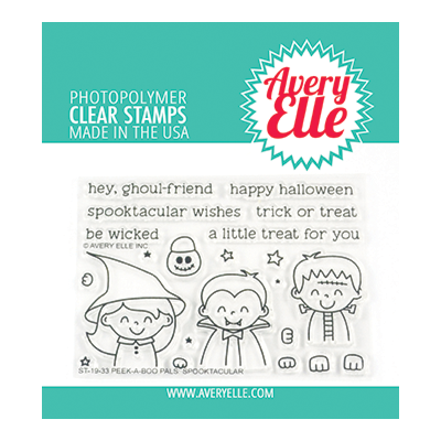 Peek-A-Boo Pals:  Spooktacular Stamp