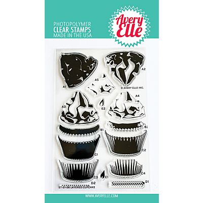 AE Layered Cupcake Stamp