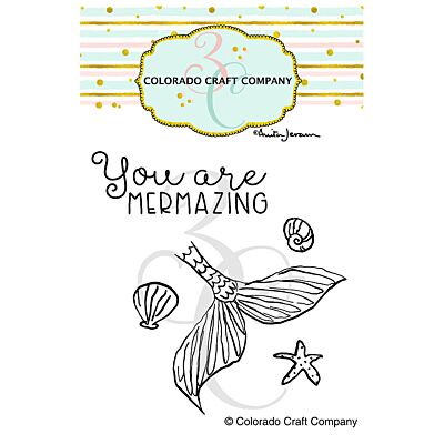 CCC Anita Jeram - Mermazing Mini Stamp