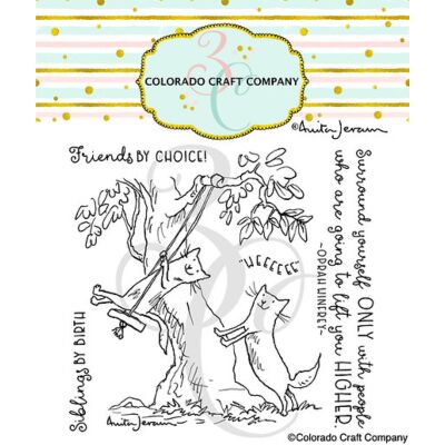 CCC Anita Jeram - Lift You Higher Stamp