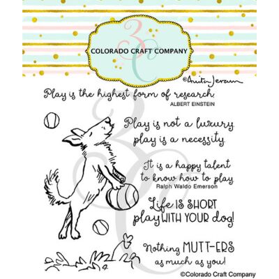 CCC Anita Jeram - Play Ball Stamp