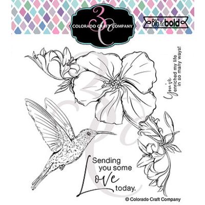 Big and Bold Hummingbird Stamp