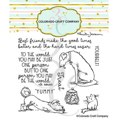 CCC Anita Jeram - Tireat Yourself Stamp