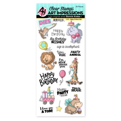 Baby Critters Stamp & Die Set 