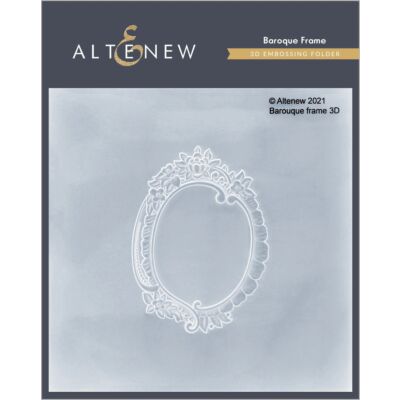 Baroque Frame 3D Embossing Folder