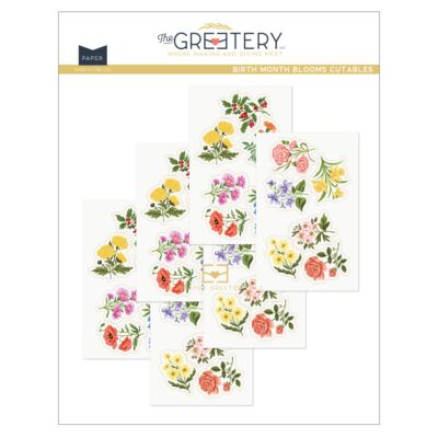 The Greetery These Are The Days Collection Birth Month Blooms Cuttables