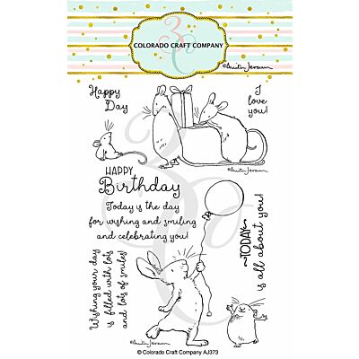 Anita Jeram Birthday Wishing Stamp