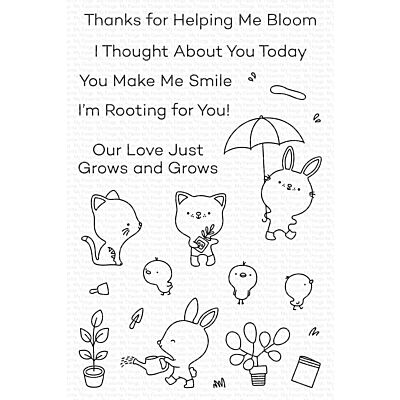 MFT Blooming Friendship Stamp