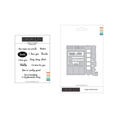 C9 Book Shoppe Stamp and Die Set