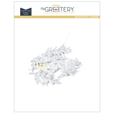 BotaniCuts Juniper Die by The Greetery, Recollective Holiday Collection, UK Exclusive Stockist, Seven Hills Crafts 5 star rated for customer service, speed of delivery and value