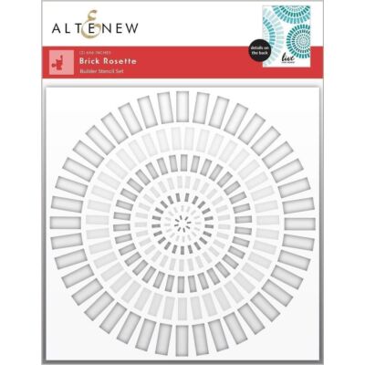 Brick Rosette Builder Stencil Set (2 in 1)