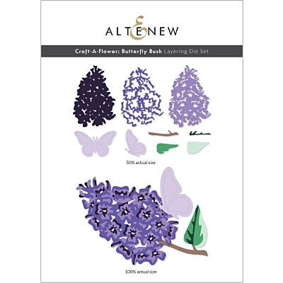 ALT Craft-A-Flower Butterfly Bush Die