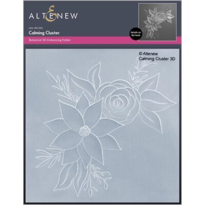 Calming Cluster 3D Embossing Folder