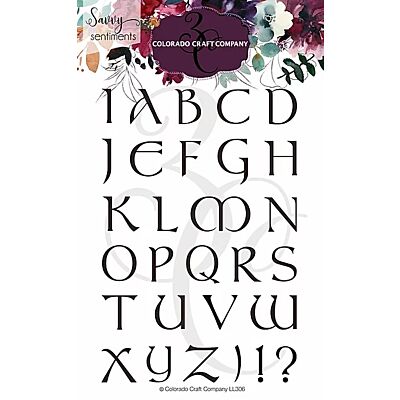 Savvy Sentiments - Celtic Uppercase Alphabet