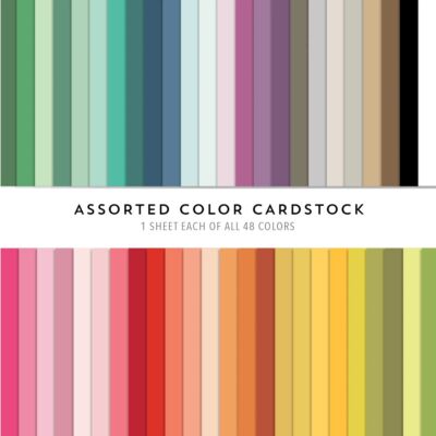 UK stockist - Concord and 9th Assorted Color Cardstock pack