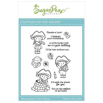 Captain of my Heart Stamp