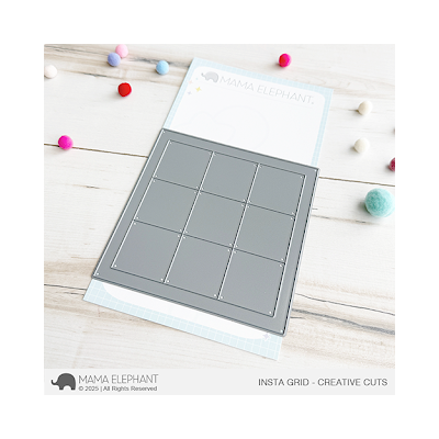 Mama Elephant Insta Grid Die