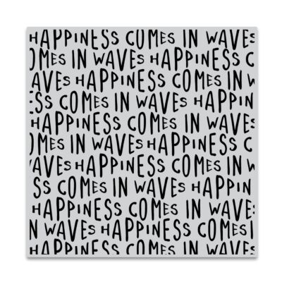 Happiness Waves Stamp