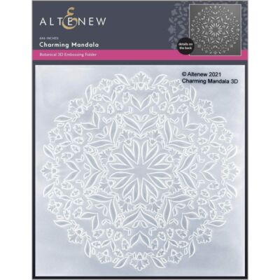 Charming Mandala 3D Embossing Folder