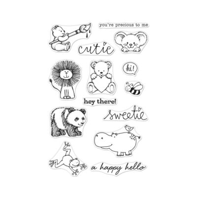 From The Vault - Cute Animals Clear Stamp