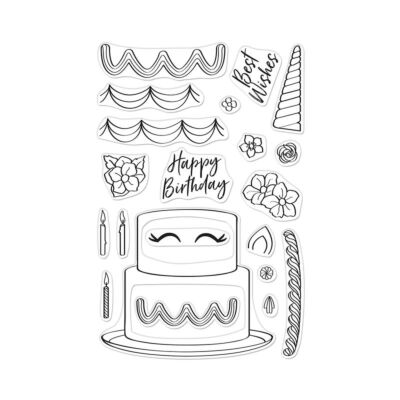 Decorate A Cake Stamp