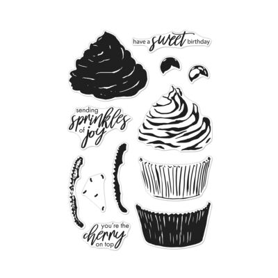 Color Layering Cupcake Stamp